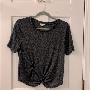 Aeropostale knit top - Dark gray